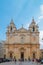 Mdina Cathedral in Mdina, called Silent City, medieval capital of Malta