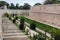 Mdina city garden under fortres