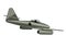 Me-262 fighter jet plane 1944. WW II aircraft. Vintage airplane