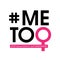 Me Too social movement hashtag against sexual assault and harassment. Vector illustration isolated on white background