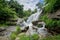 mea klang waterfall is a beautiful waterfall in chiang mai,Thailand