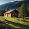 The meadow in the Gasienicowa valley is beautiful.