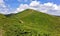 Meadows in the Svydovets mountain range  mountain range