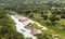 Meadows of Tanzania with river