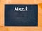 Meal time chalk board