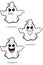 Mean Cartoon Ghost Set