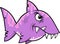 Mean Nasty Purple Shark