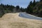 Meandering Roadway Through the Appalachian Mountain Along the Blue Ridge Parkway