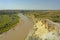 Meandering Stream in the Badlands