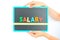 Measure salary concept in a business