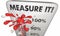 Measure It Thermometer Metrics Great Result Outcome