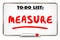 Measure To Do List Evaluate Analyze Dry Erase Board