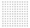 Measured grid. Graph plotting grid. Corner ruler with measurement isolated on the white background. Vector graph paper