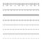 Measurement scale with black marks. Ruler scale for distance and weight, temperature and speed. Calibration scale