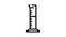 measuring cylinder line icon animation