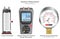 Measuring Pressure by Monometers Infographic diagram