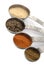 Measuring Spoons full of Spices