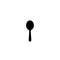 Measuring tablespoon or teaspoon icon