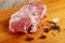 Meat. Beef, veal. Fresh raw tenderloin, piece without bone. For frying grilling barbecue. Cut into steaks,