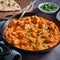 Meat goulash on the table in close-up.