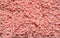 Meat mince closeup, top view. Beef and pork mince