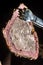 meat with the name of "cupim" hump steak, cut of beef from the upper part of the ox, widely consumed in Brazil