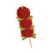 meat skewer icon