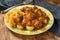 Meatballs with silesian noodles