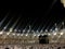 Mecca, Makkah. Saudi Arabia. Muslim pilgrims during prayer.