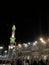 Mecca, Makkah. Saudi Arabia. Muslim pilgrims during prayer.