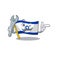 Mechanic flag israel stored in cartoon cupboard