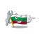 Mechanic flags bulgarian kept in mascot drawer