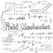 Mechanic of Fluid law theory and physics mathematical formula