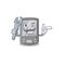 Mechanic personal digital toy assistant character shape