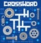 Mechanic spare parts crossword grid worksheet