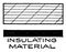 Mechanical Drawing Cross Hatching of Insulating Material, creation of tone,  vintage engraving