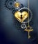 Mechanical heart with key