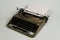 Mechanical portable typewriter made in 1952.