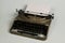 Mechanical portable typewriter made in 1952.