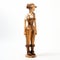 Mechanical Realism: Lively Tableaus Of A Genderless Wooden Statue