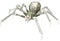 Mechanical Robot Steampunk Spider Isolated