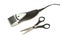 Mechanical scissors and electrical machine. Tools for cutting hair