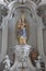 MECHELEN, BELGIUM - JUNE 14, 2014: The baroque statue of Madonna in church Our Lady across de Dyle