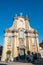 MECHELEN, Malines, Antwerp, BELGIUM, November 14, 2022, Baroque style facade of the Parish Church of St Peter and St