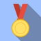 medal, achievement, award, banner, blank, bright, bronze, busine