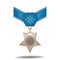 medal of honor. Vector illustration decorative design