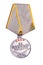 Medal `For Military Merit` on white background