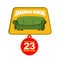 Medal sofa troops. Army Order for homebody. Russian text: couch
