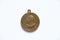 Medal from the Victory in the Great Patriotic War of 1941-1945 Original on white background, military action award