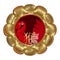Medallion monkey symbol of the year